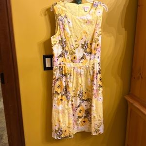 Brooks Brothers cotton lined dress